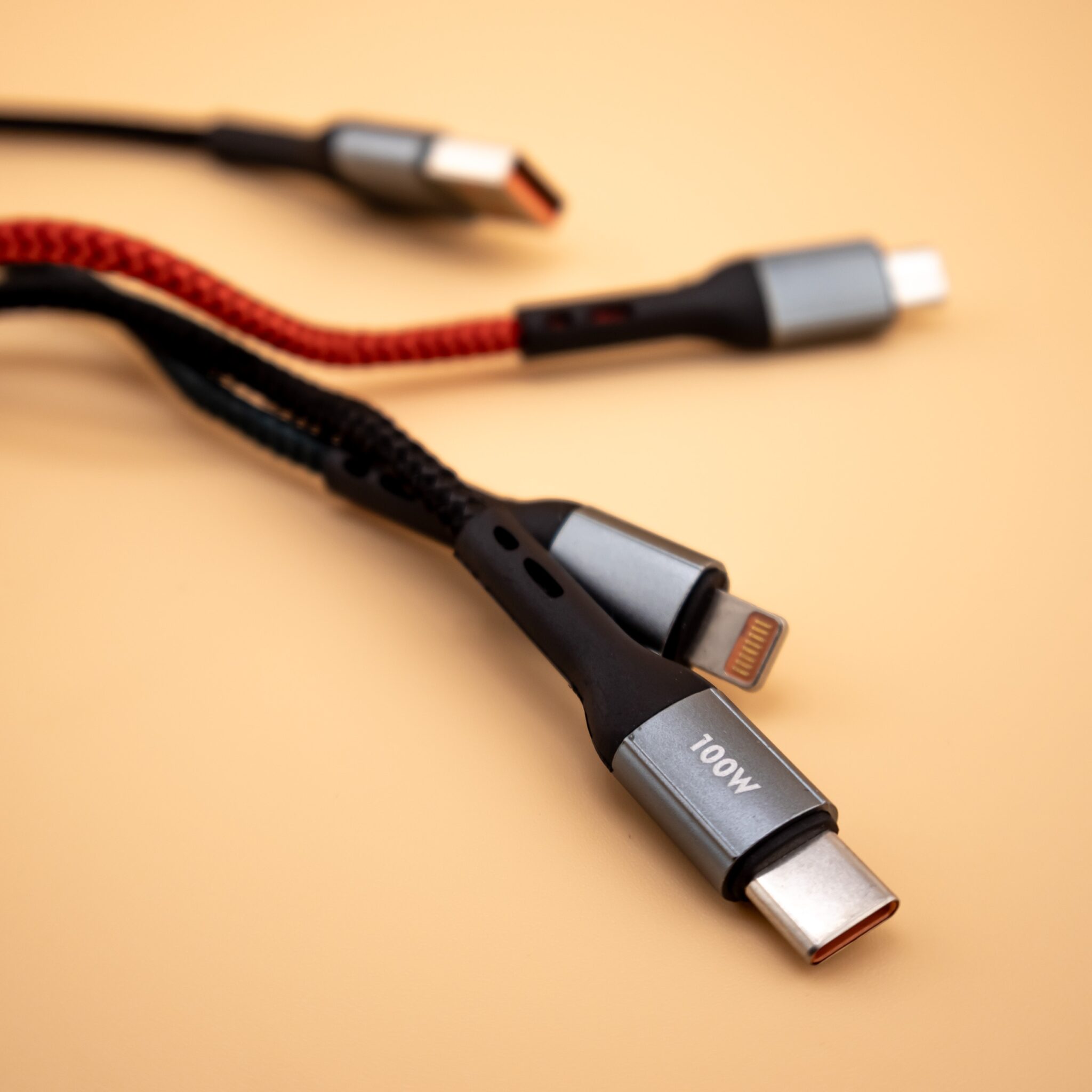 کابل تبدیل USB به لایتنینگ/USB-C/microUSB لیتو مدل LD-49 طول 1 متر