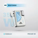 پاوربانک چندکاره پاورولوجی مدل PPBCHA80 ظرفیت 10.000 میلی‌آمپر ساعت - Image 6