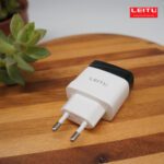 شارژر دیواری لیتو مدل LH - 8 به همراه کابل تبدیل USB-C