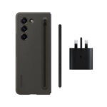 کاور سامسونگ مدل EF-OF94P مناسب برای گوشی موبایل سامسونگ Galaxy Z Fold5 به همراه قلم S Pen و شارژر