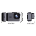 دوربین ثبت وقایع خودرو مدل 3 لنز RoadLens-F31-WiFi