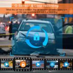 دوربین ثبت وقایع خودرو مدل 3 لنز RoadLens-F31-WiFi