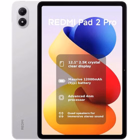 pro2 تبلت شیائومی مدل Redmi Pad 2 Pro حافظه 256 و رم 8 گیگابایت به همراه کاور و کیبورد اورجینال - Image 1