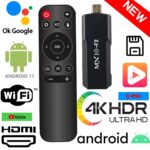 دانگل اندروید باکس مدل MX10 F2 TV Stick 4K هوشمند ساز تلویزیون - Image 6