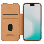 کیف کلاسوری نیلکین مدل Qin Pro Leather مناسب برای گوشی موبایل اپل iPhone 17 Pro Max