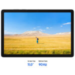 تبلت 11 اینچ سامسونگ مدل Galaxy Tab A11 Plus Wi-Fi، ظرفیت 256 گیگابایت و رم 8 گیگابایت، رزولوشن دوربین 8 مگاپیکسل، پشتیبانی از قلم و کیبورد