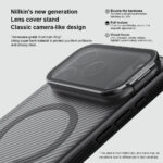 کاور نیلکین مدل Camshield Prop Magnetic Clear Transparent Lens Guard مناسب برای گوشی موبایل اپل iPhone 17 Pro Max