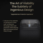 کاور نیلکین مدل CarboProp Magnetic MagSafe Transparent Lens مناسب برای گوشی موبایل اپل iPhone 17 Pro