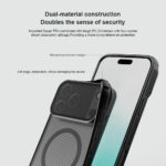 کاور نیلکین مدل Camshield Prop Magnetic Clear Transparent Lens Guard مناسب برای گوشی موبایل اپل iPhone 17 Pro Max