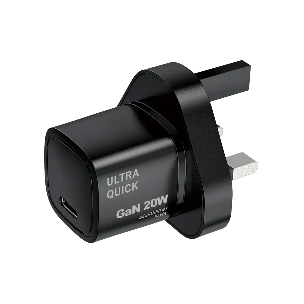 شارژر دیواری 20 وات پاوا PAWA SOLID GAN PW-GN20UK