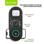 شارژر وایرلس باوین 15 وات Bavin PC817 3 in 1 wireless charger - Image 9