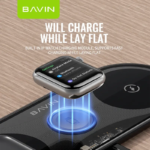 شارژر وایرلس باوین 15 وات Bavin PC817 3 in 1 wireless charger - Image 5