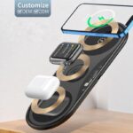 شارژر وایرلس باوین 15 وات Bavin PC817 3 in 1 wireless charger - Image 6